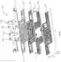 Fig. 13 - Droplet deposition head and manifold components therefor