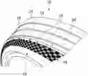 Fig. 01 - Tire provided with a texture on a sidewall