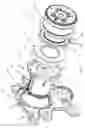 Fig. 04 - Final drive mounted motor for track-type tractor
