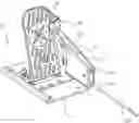Fig. 01 - Throttle pedal assembly
