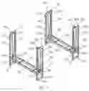 Fig. 06 - Removable container shipping safety frame for vehicle