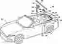 Fig. 01 - Cargo rack system for a vehicle with a convertible or removable roof and its associated method of installation