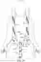 Fig. 25 - Webbing-buckling device of a multi-point seat belt system