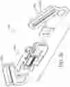 Fig. 29 - Webbing-buckling device of a multi-point seat belt system