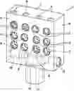 Fig. 01 - Hydraulic block for a hydraulic assembly of a slip control system of a hydraulic vehicle brake system
