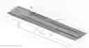 Fig. 01 - Low-profile slide rail assembly with embedded or laminated hardpoint connectors