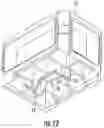 Fig. 13 - Plastic pallet with centerline markings and associated methods