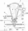 Fig. 01 - Internally self-circulating fluidized bed gasifier and air distributor therein for generating stepped constrained wind