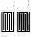 Fig. 11 - Ordered nanotubes on a two-dimensional substrate consisting of different material properties