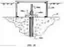 Fig. 18 - Foundation with pedestal and ribs for towers