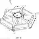 Fig. 25 - Foundation with pedestal and ribs for towers