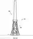 Fig. 29 - Foundation with pedestal and ribs for towers