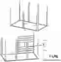 Fig. 10 - Erectable shed and the packaging thereof
