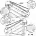 Fig. 20 - Erectable shed and the packaging thereof