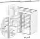 Fig. 28 - Erectable shed and the packaging thereof
