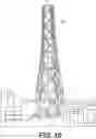 Fig. 10 - Method for toppling tower building in which base is used