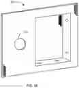 Fig. 10 - Pull handle assembly and door cover