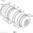 Fig. 02 - Downhole tool with an expandable sleeve, grit material, and button inserts