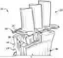 Fig. 01 - Turbine blade assembly with ceramic matrix composite components