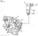 Fig. 05 - ATTACHMENT STRUCTURE FOR SOLENOID VALVE TO CARBURETOR UNIT