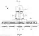 Fig. 12 - Piston Pump with a High Delivery Rate at a Low Rotational Speed and Use of a Piston Pump in a Wind Turbine