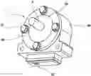 Fig. 01 - Oil pump including gap between flange portion of tubular core and flange-opposing portion of resin housing