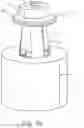 Fig. 04 - Removable sleeve for holding and fixing screws