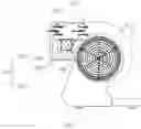 Fig. 13 - Heating blower and heating device