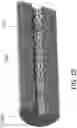 Fig. 17 - Monolithic noise suppression device with purposely induced porosity for firearm