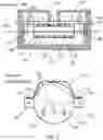 Fig. 08 - Optical flow cell assembly incorporating a replaceable transparent flow cell