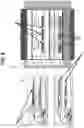 Fig. 11 - Nested co-blindmate optical, liquid, and electrical connections in a high density switch system