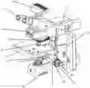 Fig. 01 - Microscope having a button for switching between functions of a focus knob