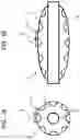 Fig. 02 - Developing roller having crown-shaped electro-conductive layer with outer surface providing electrically insulating first regions adjacent to second regions having higher conductivity