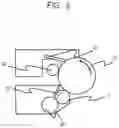 Fig. 04 - Developing roller having crown-shaped electro-conductive layer with outer surface providing electrically insulating first regions adjacent to second regions having higher conductivity