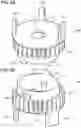 Fig. 07 - Developing cartridge including drive gear, first gear, and second gear
