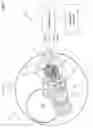 Fig. 02 - Timepiece comprising a mechanical oscillator wherein the medium frequency is synchronised on that of a reference electronic oscillator