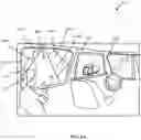 Fig. 08 - Display control of interactive content based on direction-of-view of occupant in vehicle