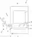 Fig. 01 - Device for applying to a substrate a liquid medium which is exposed to UV radiation