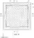 Fig. 10 - Chip attached to a die pad having a concave structure