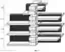 Fig. 13 - Architecture design of monolithically integrated 3D CMOS logic and memory