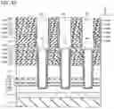 Fig. 24 - Semiconductor memory device having vertical semiconductor films with narrowing widths and gate insulating films with different thickness