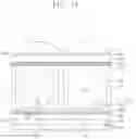 Fig. 17 - Image sensors having grating structures therein that provide enhanced diffraction of incident light