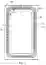 Fig. 03 - OLED display panel having a first barrier closed ring and a second barrier closed ring
