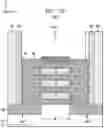 Fig. 14 - Non-planar field effect transistor devices with low-resistance metallic gate structures