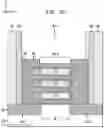 Fig. 17 - Non-planar field effect transistor devices with low-resistance metallic gate structures