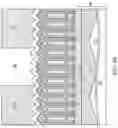 Fig. 42 - Light emitting diodes with integrated reflector for a direct view display and method of making thereof