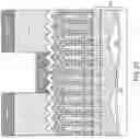 Fig. 43 - Light emitting diodes with integrated reflector for a direct view display and method of making thereof