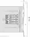 Fig. 46 - Light emitting diodes with integrated reflector for a direct view display and method of making thereof