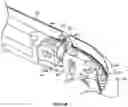 Fig. 16 - Electronic device with segmented housing having molded splits