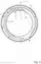 Fig. 05 - Stator with a temperature detection unit for an electric motor